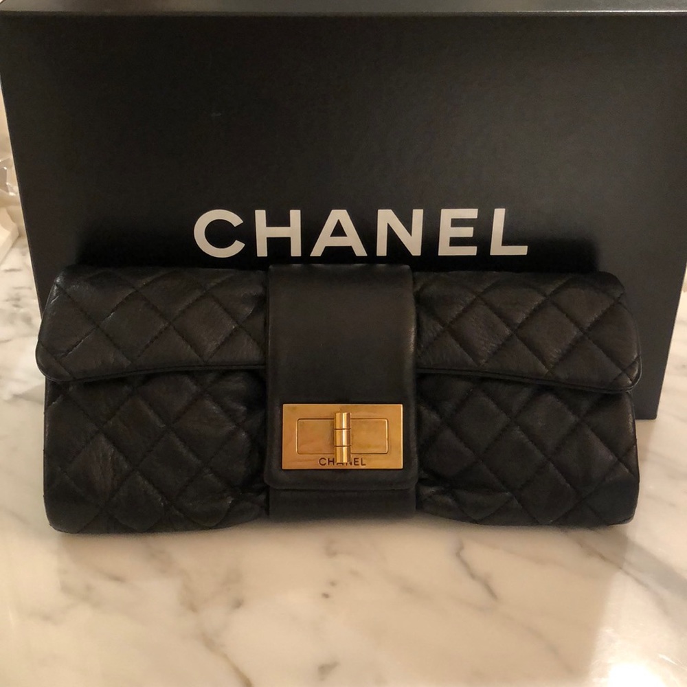 Black Chanel Clutch